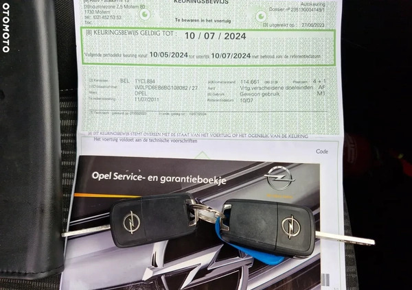 Opel Astra cena 25900 przebieg: 117000, rok produkcji 2012 z Żnin małe 781
